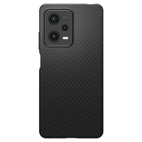 Spigen Husa Liquid Air Xiaomi Redmi Note 12 Pro Matte Black