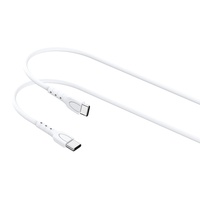 Lemontti Cablu Wind Fast Charge Type-C la Type-C, PD 65W, 0.5m, Alb