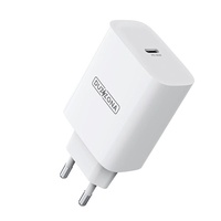Duzzona Incarcator Retea Fast Charging PD Type-C, 20W Alb