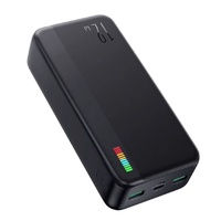 Joyroom  Acumulator Extern Dazzling Series 20000mAh, 12W LED, 2xUSB, Type-C, Micro-USB Negru