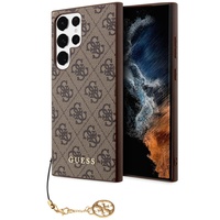 Guess Husa 4G Charms Samsung Galaxy S24 Ultra Maro