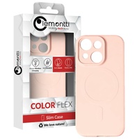 Lemontti Husa Silicon iPhone 15 MagSafe Roz