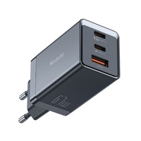 Mcdodo Incarcator Retea GaN5 Mini Pro Fast Charger 67W,  Port 2xType-C+ 1xUSB-A, Plug EU, Black