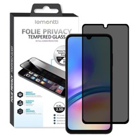 Lemontti Folie Sticla Privacy Full Fit Samsung Galaxy A05s Negru