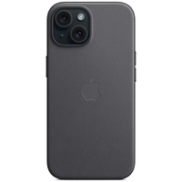 Apple Husa Originala FineWoven iPhone 15, MagSafe, Black