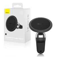 Baseus Suport Auto Magnetic C01 cu sistem de prindere la ventilatie Negru