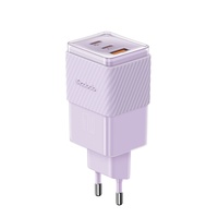 Mcdodo Incarcator Retea Port 2xType-C si 1xUSB-A Dichromatic GaN5 Mini, Fast Charging PD 67W, Mov