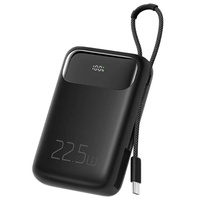 Mcdodo Acumulator Extern Digial Display 10000mAh, 22.5W, cablu Type-C inclus, Negru