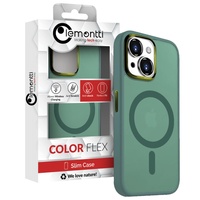 Lemontti Husa Guardian Magsafe iPhone 15 Plus Transparent/ Verde