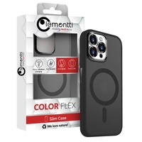 Lemontti Husa Guardian Magsafe iPhone 15 Pro Max Transparent / Negru