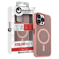 Lemontti Husa Guardian Magsafe iPhone 15 Pro Transparent / Roz