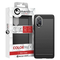 Lemontti Husa Carbon Pro Oppo A18 / A38 4G Negru
