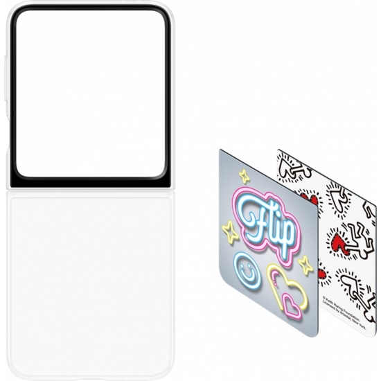 Samsung Husa Originala FlipSuit Samsung Galaxy Z Flip6 Transparent