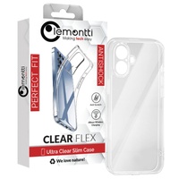 Lemontti Husa Silicon iPhone 16 Plus Transparent