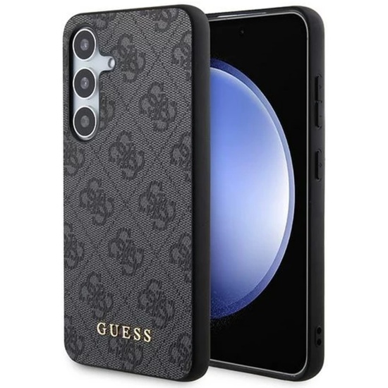 Guess Husa 4G Metal Gold Logo Samsung Galaxy A35 5G Gri
