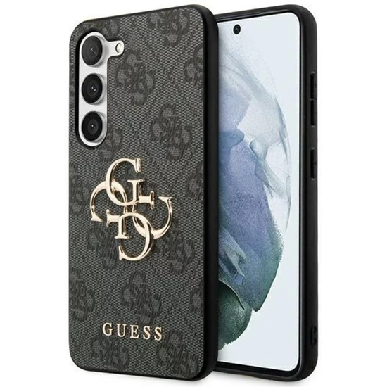Guess Husa PU 4G Metal Logo Samsung Galaxy A35 5G Gri