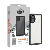Eiger Husa Avalanche iPhone 16 Plus Negru