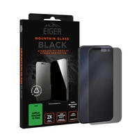 Eiger Folie Sticla Mountain Glass Privacy iPhone 16 Pro Negru