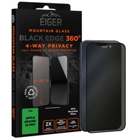 Eiger Folie Sticla Privacy Mountain Black Edge 360 iPhone 16 Pro