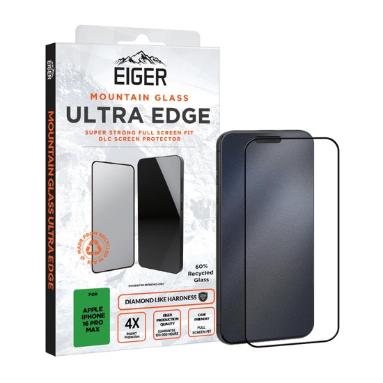 Eiger Folie Sticla Mountain Glass Ultra iPhone 16 Pro Max Clear