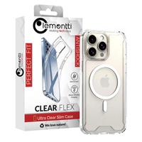 Lemontti Husa Corner MagSafe iPhone 16 Pro Transparent