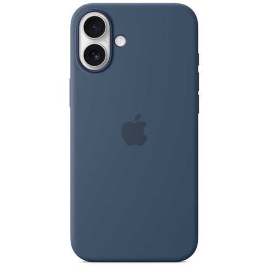 Apple Husa Originala Silicon iPhone 16 Plus, MagSafe, Denim