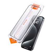Mcdodo Folie Sticla iPhone 16 cu Kit de instalare Easy Auto-Align, Transparent