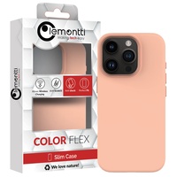 Lemontti Husa Silicon MagSafe iPhone 16 Pro Portocaliu