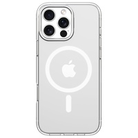 Devia Husa Snow Crystal Series Magnetic Shockproof iPhone 16 Pro Max Transparent