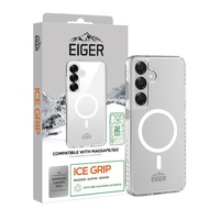 Eiger Husa Ice Grip Magsafe GRS Samsung Galaxy S25 Plus Clear