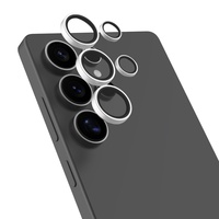 Devia Folie Sticla Camera Peak Series Samsung Galaxy S25 Ultra, pachet de 5 buc Transparent
