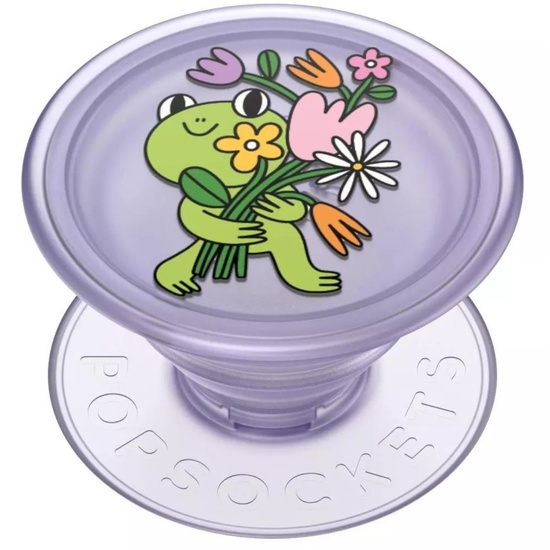 Popsockets Suport PopGrip Flower Frank Translucent