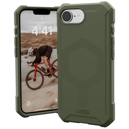 UAG Husa Essential Armor Magsafe iPhone 16e Olive Drab