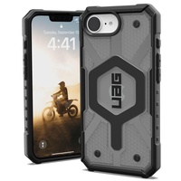 UAG Husa Pathfinder Clear MagSafe iPhone 16e Ash