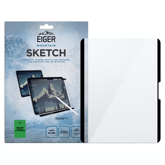 Eiger Folie Mountain Sketch iPad Air 11 (2024)/ 10.9 (10th Gen) Clear