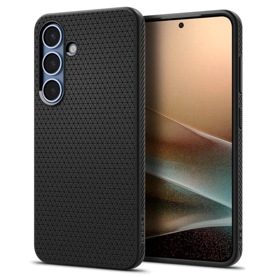 Spigen Husa Liquid Air Samsung Galaxy S25 Matte Black