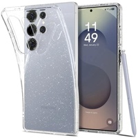 Spigen Husa Liquid Crystal Glitter Samsung Galaxy S25 Ultra Crystal Quartz