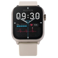 Vivax SmartWatch Life FIT3, Bluetooth 5.2, Rezistența la apă IP68, Procesor Realtek RTL8763EW / 2 nuclee, 128 GB, Bej