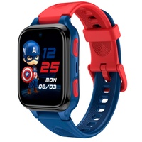 LAGENIO Smartwatch pentru copii K9 Model 2025, Premium 4G cu Functie Telefon & AI, Slim, Localizare GPS, Control Parental, Buton SOS, Albastru