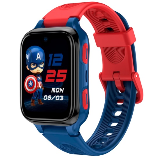 LAGENIO Smartwatch pentru copii K9 Model 2025, Premium 4G cu Functie Telefon & AI, Slim, Localizare GPS, Control Parental, Buton SOS, Albastru