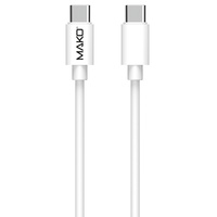 Mako Cablu Super Fast Charging 100W Type-C la Type-C, 1m, White