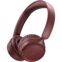Anker Casti Wireless Bluetooth On-Ear Soundcore H30i Design Pliabil, Pure Bass, Rosu