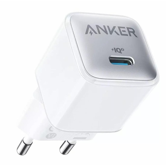 Anker Incarcator Retea 20W, 512 Nano 3, 3A, 1 x USB-C, PowerIQ 3.0, Alb