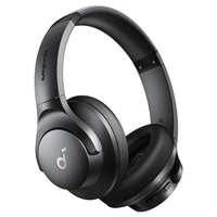 Anker Casti Wireless Bluetooth Over-Ear Soundcore Life Q20i,Hybrid Active Noise Cancelling, Big Bass, Transparency Mode, Negru