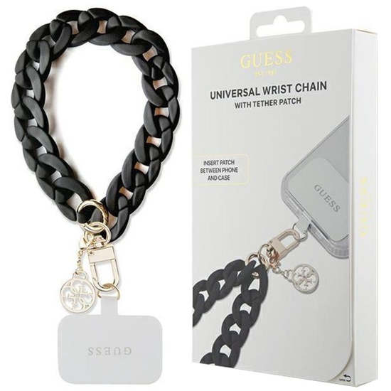 Guess Pandantiv Pentru Telefon 4G Charm Negru