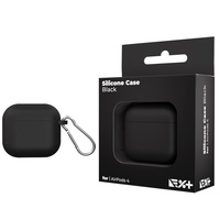Next One Husa Silicon AirPods 4 Negru