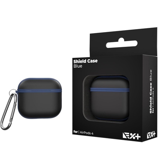 Next One Husa Shield AirPods 4 Albastru