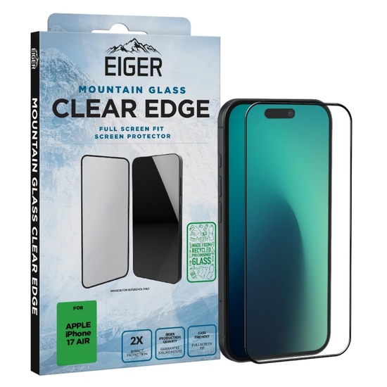 Eiger Folie Sticla 3D Mountain Glass iPhone 17 Air Clear