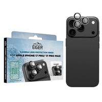 Eiger Folie Sticla Camera 3D Mountain Glass iPhone 17 Pro/ 17 Pro Max Clear