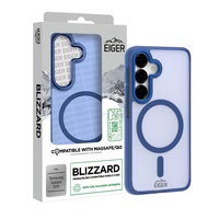 Eiger Husa Blizzard Magsafe GRS Samsung Galaxy S25 Albastru